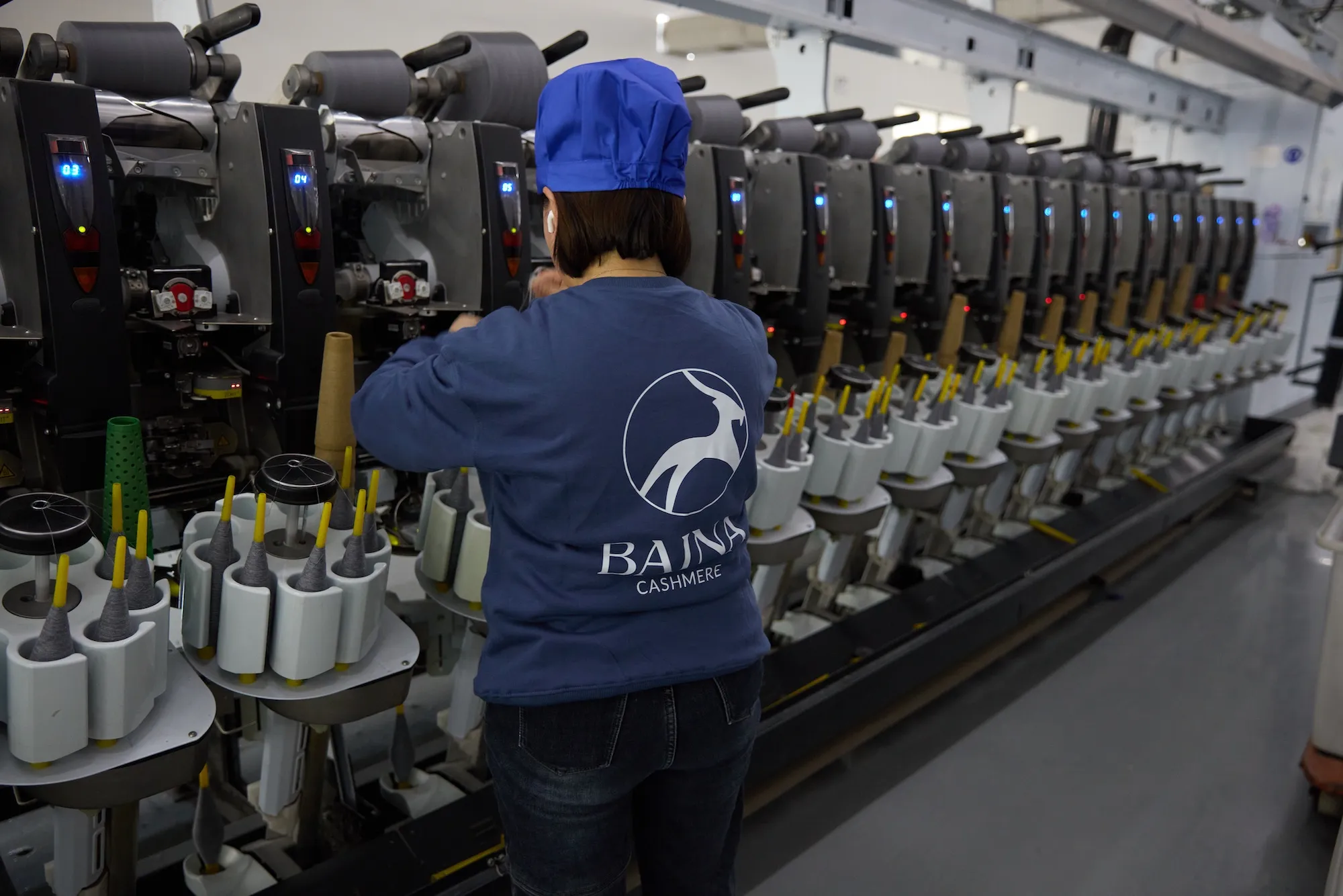 Spinning Facility yarn production